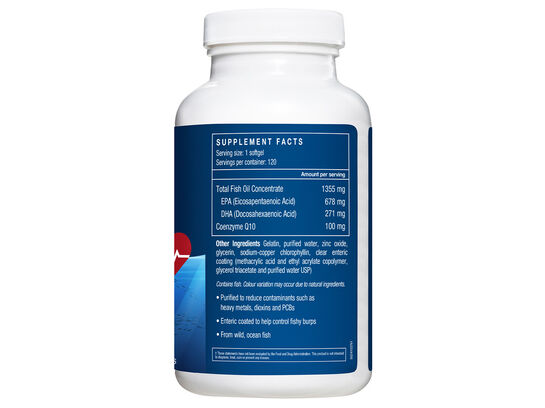 Trimax&trade; Omega Fish Oil + CoQ-10